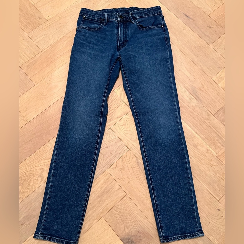 Bonobos brand blue jeans, size 31/32, good condition